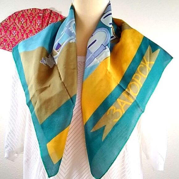 VINTAGE 3ATOPCK SCARF main image 5